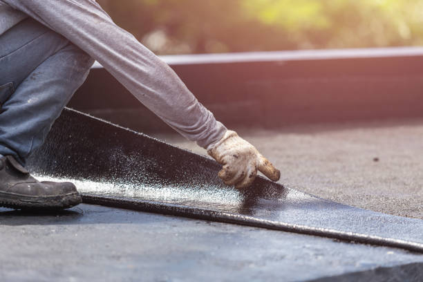 Professional Waterproofing technician working in Newark, OH